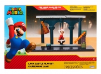 INTK NT400172 NINTENDO SUPER MARIO 5IN LAVA CASTLE PLYSET