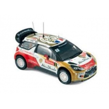 MAGAZINE RADS3NO1-2013 2013 CITROEN DS3 WRC 1 LOEB ELENA RALLY MONTE CARLO WHITE GOLD RED