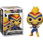 FUNKO 53872 POP MARVEL LUCHADORES CAPTAIN MARVEL