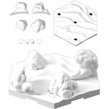 BANDAI 59550 CUSTOMIZE SCENE BASE ( SNOWFIELD VER )