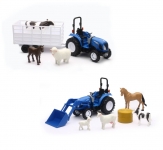 NEWRAY 05735 1:20 NEW HOLLAND BOOMER 55 PLAY SET