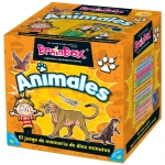 GREEN BOARD GAMES 93403 BRAINBOX ANIMALES