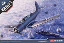 ACADEMY 12324 1:48 SB2U 3 BATTLE OF MIDWAY