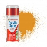 HUMBROL AD6016 16 GOLD METALLIC 150ML ACRYLIC SPRAY PAINT