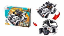 QIHUI 8018 TECH BRICKS R C TRUCK 2 IN 1 379PCS 4CH BATTERY NOT INCLUDED