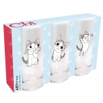 ABYSSE ABYVER110 CHIS SWEET HOME CHI 3 PC GLASS SET