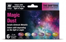 VALLEJO 77090 THE SHIFTERS SET MAGIC DUST ( 6X17ML ) ( 1 UNIDAD )