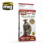 AMMO MIG JIMENEZ AMIG7028 MULTICAM CAMOUFLAGE SET