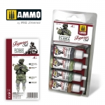 AMMO MIG JIMENEZ AMIG7031 RUSSIAN FLORA UNIFORMS FIGURES SET