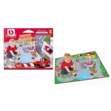 BURAGO 85007 FERRARI JUNIOR CITY PLAY MAT W CAR