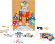 SMALLFOOT 11572 JUEGO MARTILLAR ROBOTS