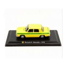 MAGAZINE TX14 1970 RENAULT 8 BAMAKO TAXI YELLOW GREEN