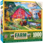 MASTERPIECES 72114 HOMESTEAD FARM PUZZLE 1000 PIEZAS LINEN