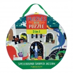 FLOSSANDROCK 42P6337 JIGSAW SPELLBOUND PUZZLE 3 IN 1 100 PIEZAS