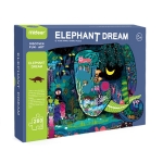 MIDEER MD3084 LARGE ANIMAL SHAPED PUZZLE ELEPHANT DREAM 280 PIEZAS