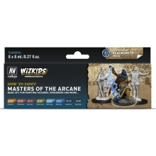VALLEJO 80257 WIZKIDS PREMIUM SET MASTERS OF THE ARCANE