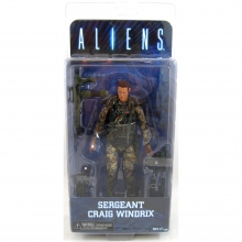 NECA 51392 FIGURA ALIEN 7 PULGADAS SERGEANT CRAIG WINDRIX HLWN