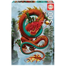 EDUCA 19003 PUZZLE 500 PIEZAS GOOD FORTUNE DRAGON, V HIE