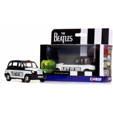 CORGI CC85926 1:36 LONDON TAXI * THE BEATLES LET IT BE * BLACK WHITE