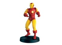 EAGLEMOSS IRON 13CM BIG IRON MAN MARVEL FIGURINE * RESIN SERIES * RED YELLOW