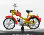 MAGAZINE MOT035 1:18 OMER MON AMI 3 V RED YELLOW