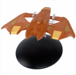 MAGAZINE STARTREK103 STAR TREK VIDIIAN WARSHIP BROWN ORANGE