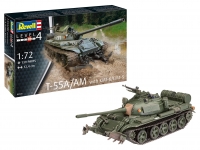 REVELL 03328 1:72 T 55A AM WITH KMT 6 EMT 5 MINE PLOUGH