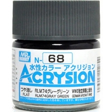 MRHOBBY 11284 N68 ACRYSION COLOR RLM74 GRAY GREEN