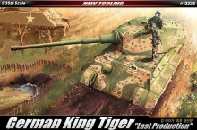 ACADEMY 13229 1:35 GERMAN KINGTIGER LAST PRODUCTION