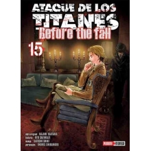 PANINI QMBFA015 ATAQUE DE LOS TITANES BEFORE THE FALL N 15