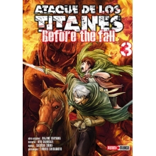 PANINI QMBFA003 ATAQUE DE LOS TITANES BEFORE THE FALL N 3