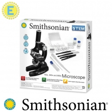 NSI 22249 SMITHSONIAN STEM 150X 450X 900X MICROSCOPE KIT