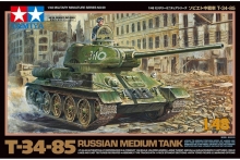 TAMIYA 32599 1:48 T34/85 RUSSIAN MEDIUM TANK