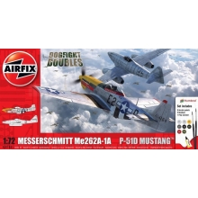 AIRFIX 50183 MESSERSCHMITT ME262 & P51 MUSTANG 1:72