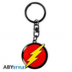 ABYSSE ABYKEY163 DC COMICS FLASH LOGO METAL KEYCHAIN