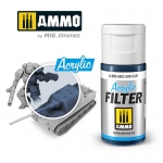 AMMO MIG JIMENEZ AMIG0803 ACRYLIC FILTER DARK BLUE