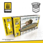 AMMO MIG JIMENEZ AMIG7181 ARMOUR SET CAUNTER BRITISH CAMO