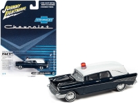 JOHNNY JLSP131 1:64 1957 CHEVY HEARSE BLUE