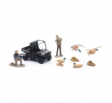 NEWRAY 33463 77700-10059 KUBOTA CAMO RTV DUCK HUNTING SET