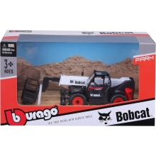 BURAGO 32088 1:50 BOBCAT T40 TELESCOPIC HANDLER W PLATFORM