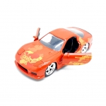 JADA 31442 1:32 FAST AND FURIOUS ORANGE JULIUS S MAZDA RX 7