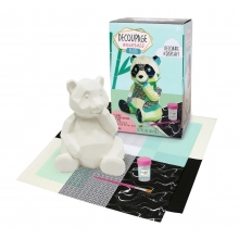 BRIGHTSTRIPES DIY-539 DECOUPAGE ANIMALS PANDA