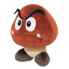 LITTLE BUDDY TOYLIT1012 TOY SUPER MARIO PLUSH GOOMBA 6 ( NINTENDO )