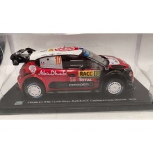 MAGAZINE 24RAC3 1:24 2018 CITROEN C3 WRC 10 LOEB ELENA RALLY CATALUNYA