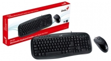 GENIUS KIT TECLADO + MOUSE KM 200 ALAMBRICO