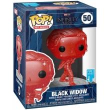 FUNKO 57613 POP ARTIST SERIES INFINITY SAGA BLACK WIDOW ( YELLOW )