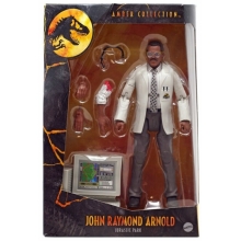 MATTEL GWP81 JURASSIC WORLD JOHN RAYMOND ARNOLD AMBER COLLECTION FIGURE