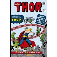 PANINI SCLAM190 MARVEL GOLD EL PODEROSO THOR 1 LA SAGA COMIENZA