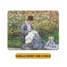 BRISKO MD3049 ARTIST PUZZLE 24 PIEZAS CAMILLE MONET AND A CHILD