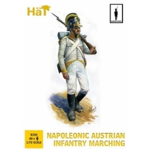 HAT 8326 1:72 NAPOLEONIC AUSTRIAN INFANTRY MARCHING ( 48 )